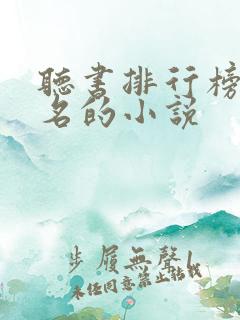 听书排行榜前十名的小说