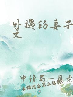 外遇的妻子2中文