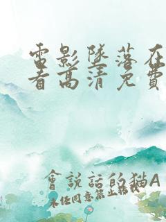 电影坠落在线观看高清免费