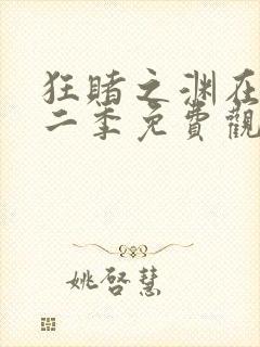 狂赌之渊在线第二季免费观看