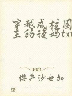 穿越成校园文男主的后妈txt