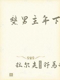 双男主年下双性