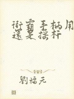 街霸手柄用十字还是摇杆