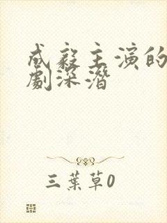 成毅主演的电视剧深潜