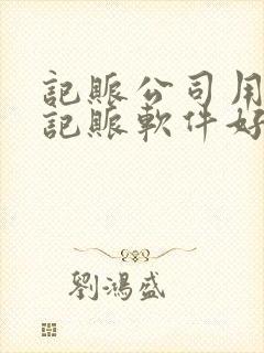 记账公司用什么记账软件好