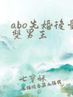 abo先婚后爱双男主