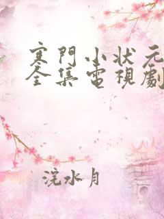 寒门小状元短剧全集电视剧