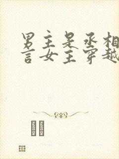 男主是丞相的古言女主穿越