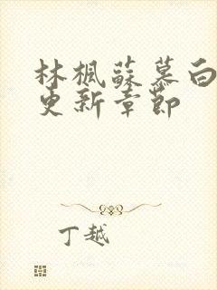 林枫苏慕白刚刚更新章节