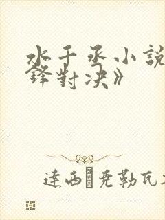 水千丞小说《针锋对决》