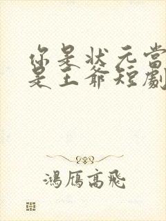 你是状元当你爹是王爷短剧免费观看