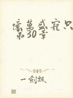 亿万盛宠只为你 第30章