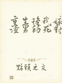 重生后我嫁给了渣男的死对头主角