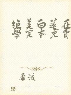 绝美白莲在线教学完本免费阅读