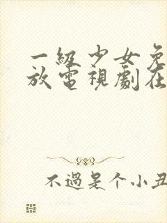 一级少女免费播放电视剧在线观看全集