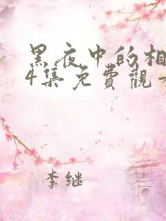 黑夜中的相拥24集免费观看