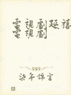 电视剧延禧攻略电视剧