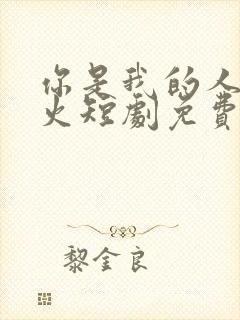 你是我的人间烟火短剧免费观看全集