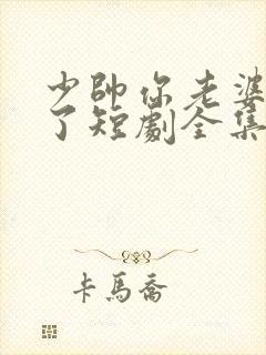 少帅你老婆又跑了短剧全集免费