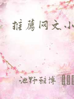 推荐网文小说
