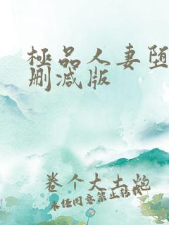 极品人妻堕落无删减版