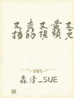 又爽又黄又无遮挡的视频免费看