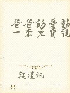 爸爸的爱动漫第一季免费观看