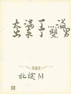 太满了...溢出来了双男动漫