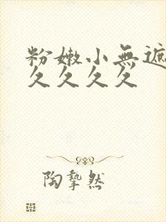 粉嫩小无遮挡久久久久久