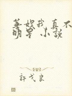 华娱我真不想当明星 小说