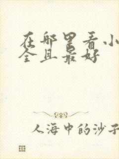 在哪里看小说最全且最好