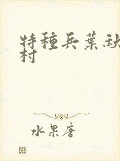 特种兵叶秋在乡村