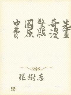 中国惊奇先生免费原版漫画