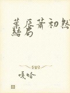 叶辰萧初然全部结局