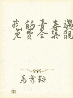 我的青春遇上你免费全集观看电视剧