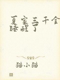 夏家三千金爱情睡醒了