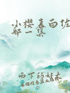 小樱表白佐助是哪一集