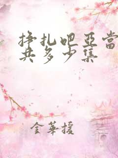 挣扎吧亚当君一共多少集