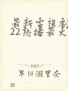 最新电视剧2022热播最火剧谍战剧