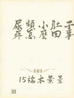 尿频小肚子有点疼怎么回事