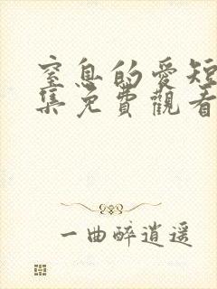 窒息的爱短剧全集免费观看