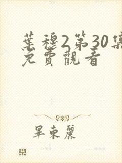 叶穆2第30集免费观看