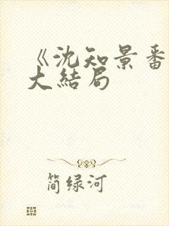 《沈知景番外》大结局