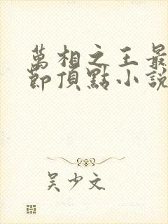 万相之王最新章节顶点小说