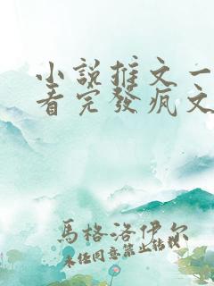 小说推文一口气看完发疯文学