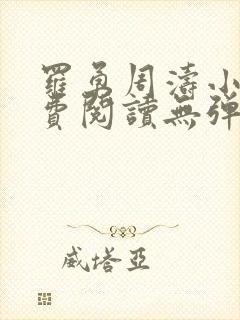 罗勇周涛小说免费阅读无弹窗