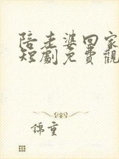 陪老婆回家过年短剧免费观看