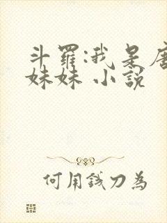 斗罗:我是唐三妹妹 小说