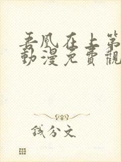 吾凰在上第一季动漫免费观看全集完整版