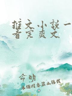 推文小说一口气看完爽文